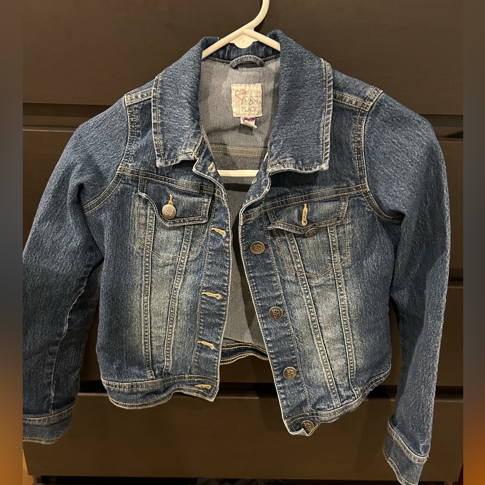 Jean/denim jacket - children”s place size large 10/12